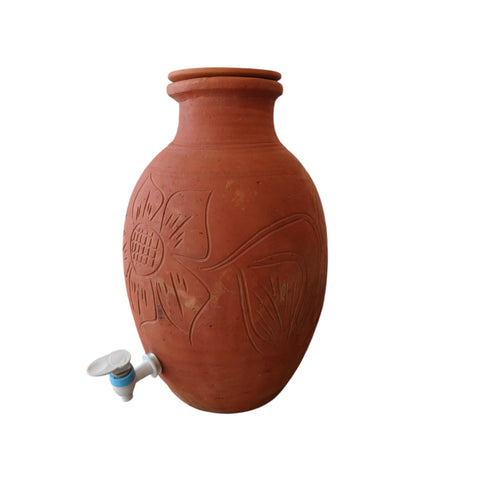Traditional Clay Matka | Natural Water Cooling Vessel