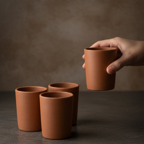 Large Traditional Drinking Glass | Premium Hydration Vessel