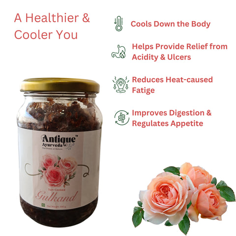 Organic Gulkand | Traditional Rose Petal Preserve