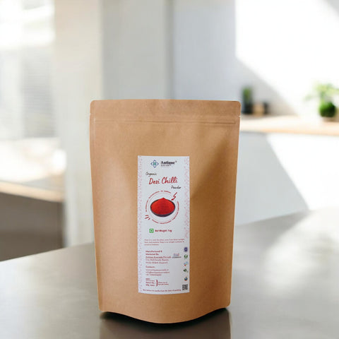 Organic Desi Chilli Powder | Traditional Red Spice | 1 KG