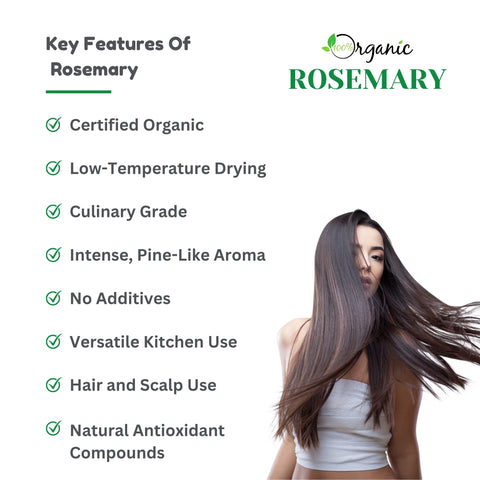Organic Dried Rosemary Leaves – Culinary Grade