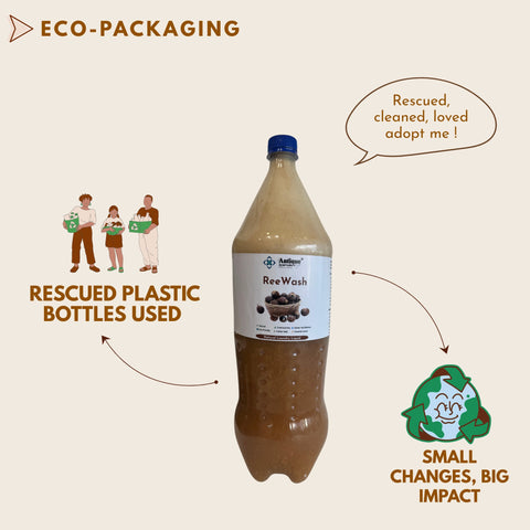 REEWASH - Natural Laundry Detergent - Eco Cleaning Solution