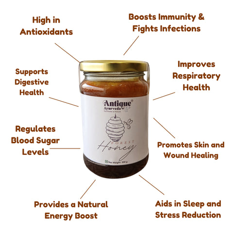 Natural Forest Honey | Raw Wild Multifloral Honey