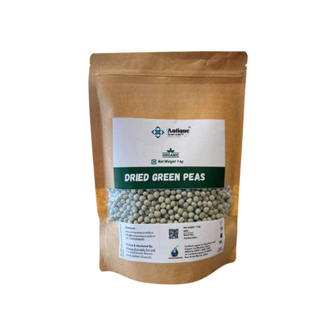 Organic Dried Green Peas | Premium Quality