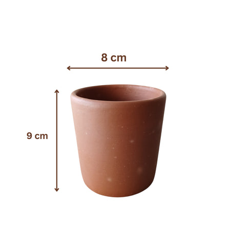 Small Traditional Drinking Glass | Compact Wellness Vessel