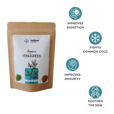 Organic Fenugreek Seeds (Methi) | Premium Quality | 500 GM