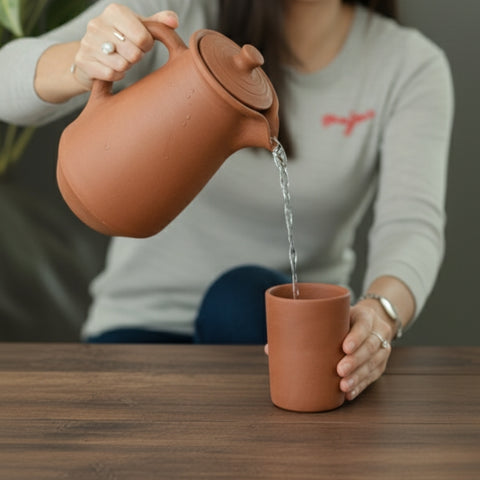 Small Traditional Drinking Glass | Compact Wellness Vessel