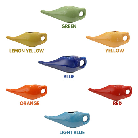 Ceramic Jal Neti Pot – Traditional Nasal Cleansing Vessel