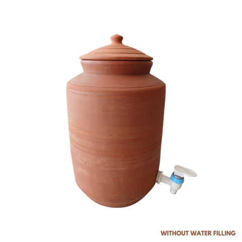 Traditional Clay Matka | Natural Water Cooling Vessel