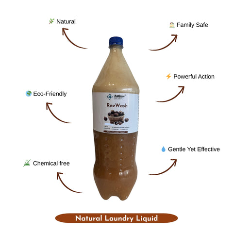 REEWASH - Natural Laundry Detergent - Eco Cleaning Solution