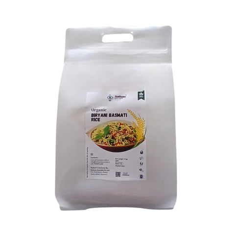 Organic Biryani Basmati Rice | Extra Long Grain for Perfect Biryani