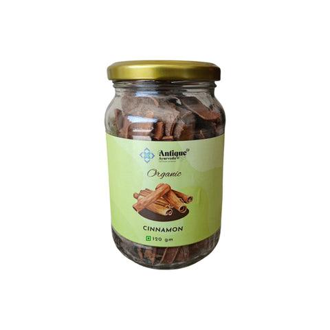 Organic Cinnamon (Dalchini) | Premium Bark Pieces | 120 GM