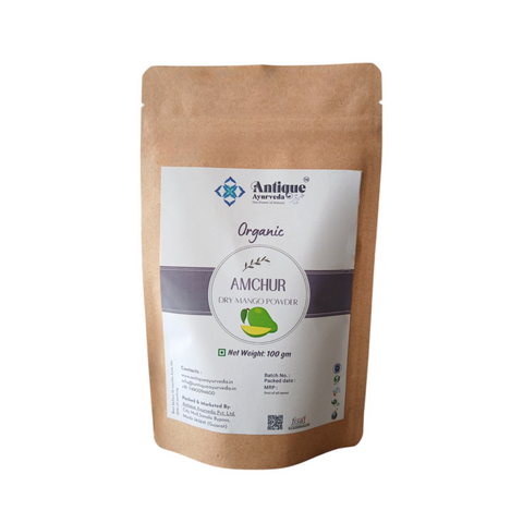 Organic Amchur (Dry Mango Powder) | Pure Tangy Spice | 100 GM