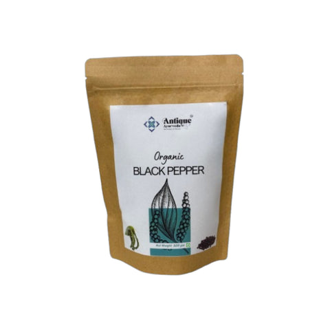 Organic Black Pepper (Kali Mirch) | Premium Peppercornss | 300 GM