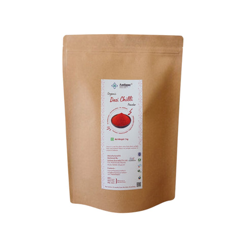 Organic Desi Chilli Powder | Traditional Red Spice | 1 KG