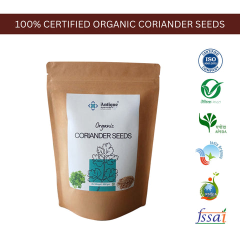 Organic Coriander Whole Seeds (Dhaniya)
