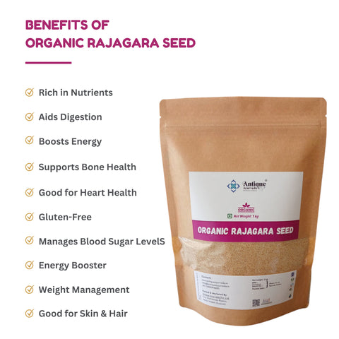 Organic Rajgira Seeds (Amaranth) | Premium Quality Complete Protein Superfood