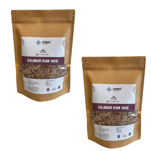 Natural Rajmudi Raw Rice | Premium Indigenous Karnataka Rice