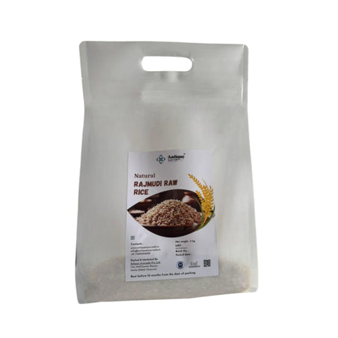Natural Rajmudi Raw Rice | Premium Indigenous Karnataka Rice