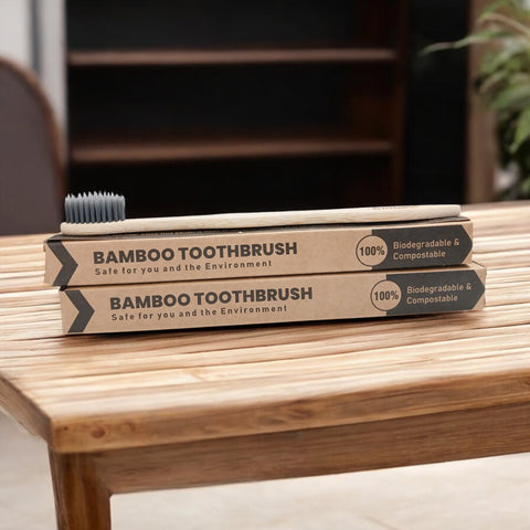 Natural Bamboo Toothbrush | Eco-Friendly Biodegradable Dental Care