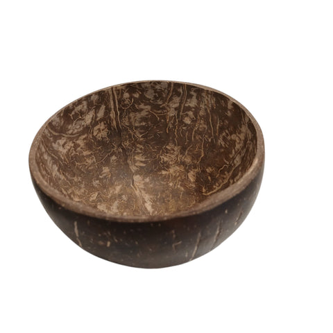 Handcrafted Natural Coconut Shell Bowl  | Sustainable Dining Bowls