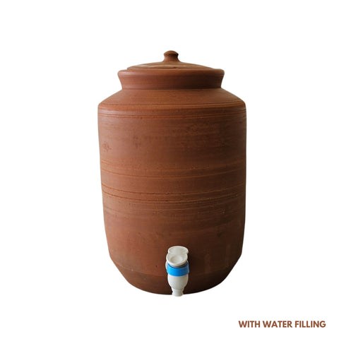 Traditional Clay Matka | Natural Water Cooling Vessel