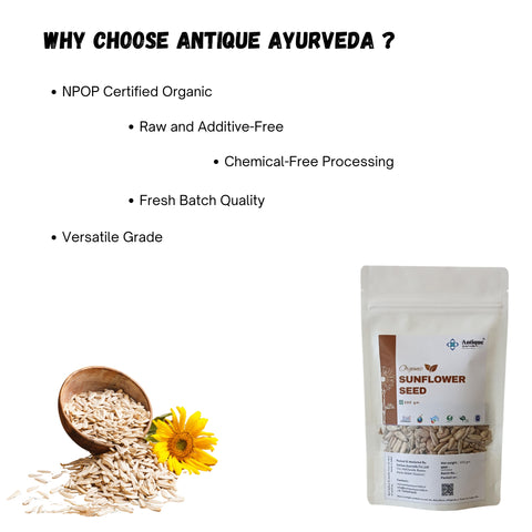 Organic Sunflower Seeds – Raw & Natural